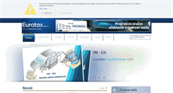 Desktop Screenshot of eurotaxhrvatska.com